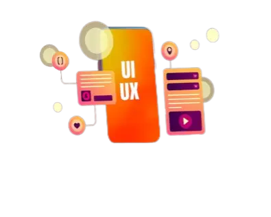 UI , UX interphase of WordPress website is represented through mobile and laptop screen