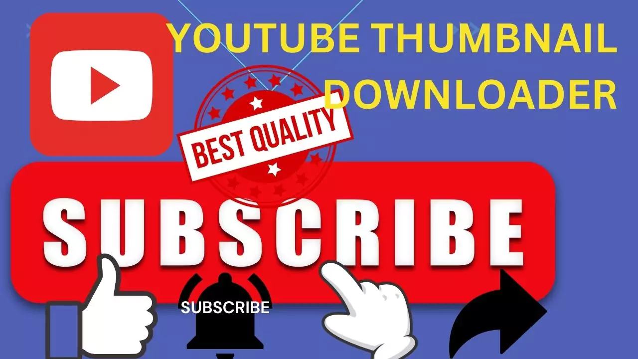 Icons of YouTube logo, subscribe, like, and share, a bell icon and hand pointing to subscribe and like